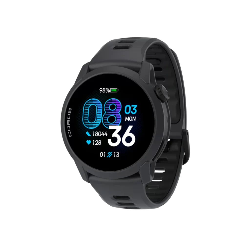 COROS PACE 4 Black Silicone GPS running watch