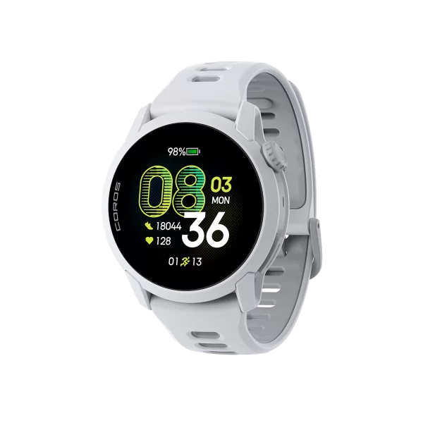 COROS PACE 4 White Silicone GPS running watch
