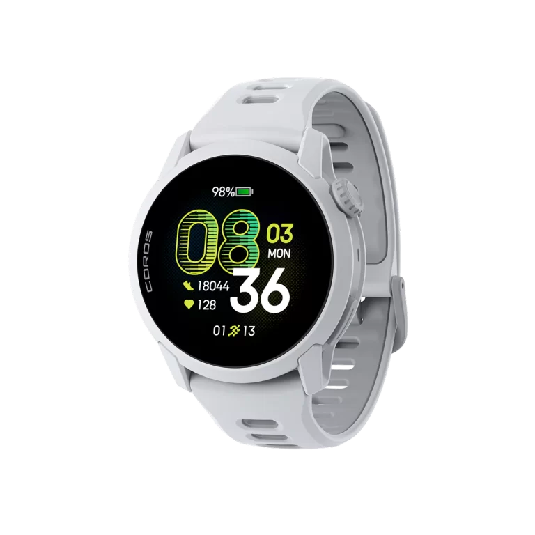 COROS PACE 4 White Silicone GPS running watch