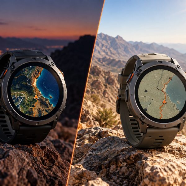 AMOLED and MIP sports watch display comparison in Oman