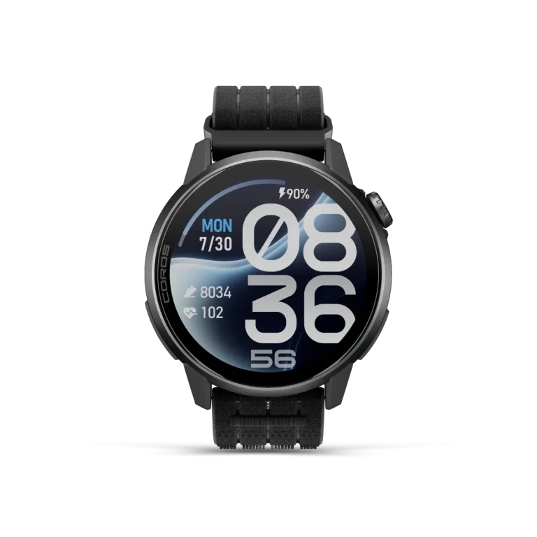 COROS PACE 4 Pro Black Nylon GPS multisport watch front